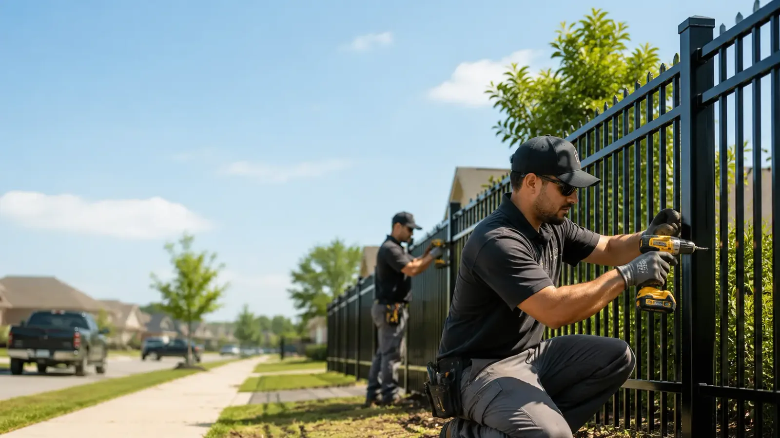 Metal Fence Installation in Cross Fork, PA